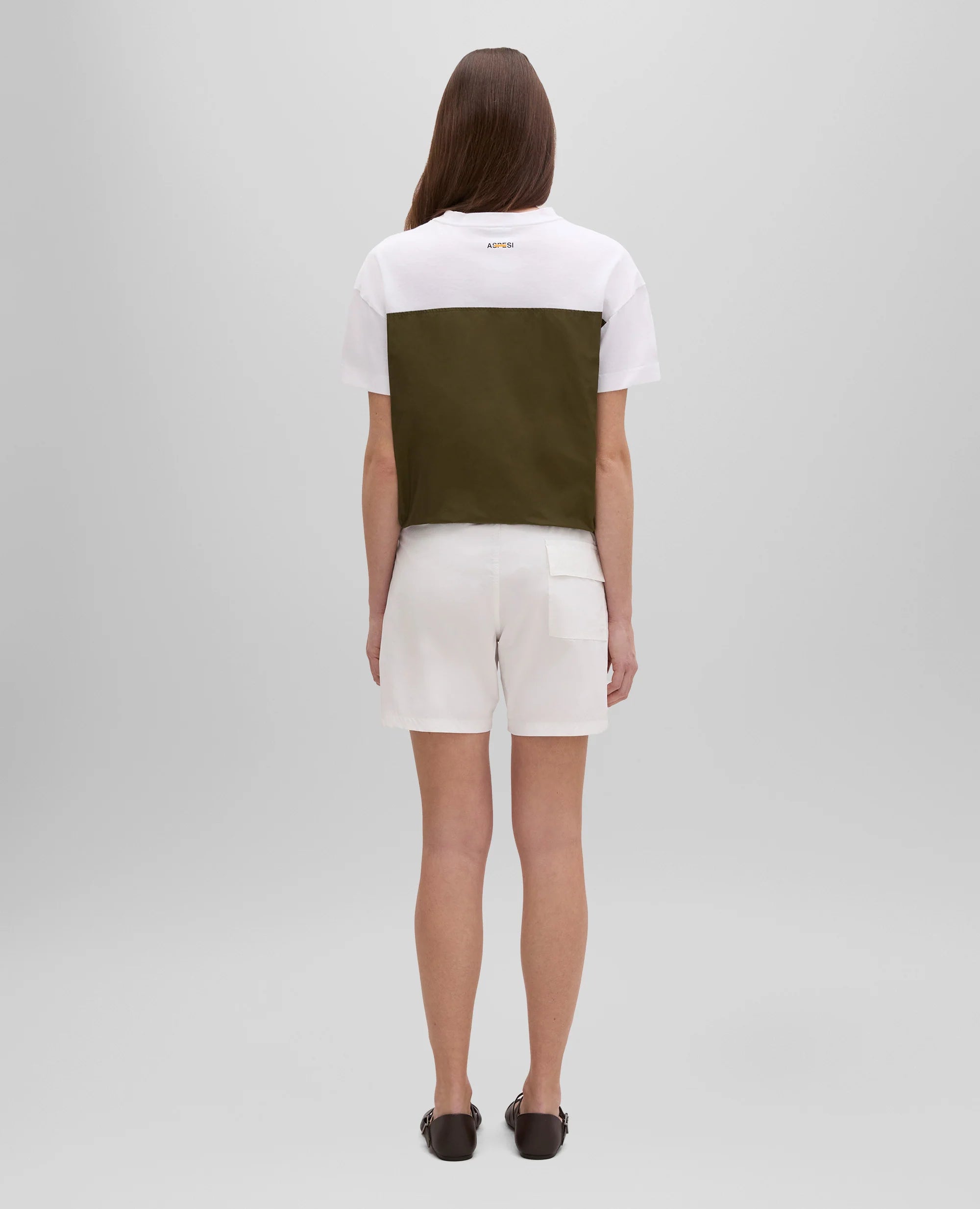 Kani Bi-Material T-shirt W