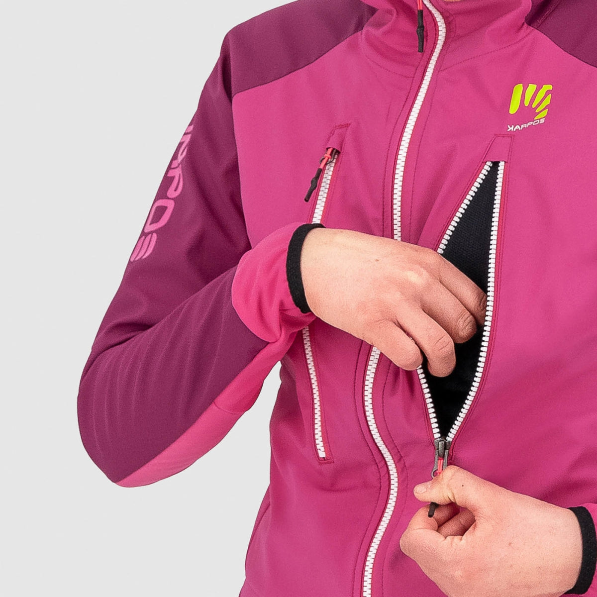 Piz Palù Jacket Raspberry Radiance Woman | BOTËGHES LAGAZOI