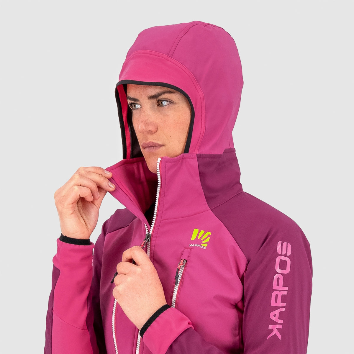 Piz Palù Jacket Raspberry Radiance Woman | BOTËGHES LAGAZOI