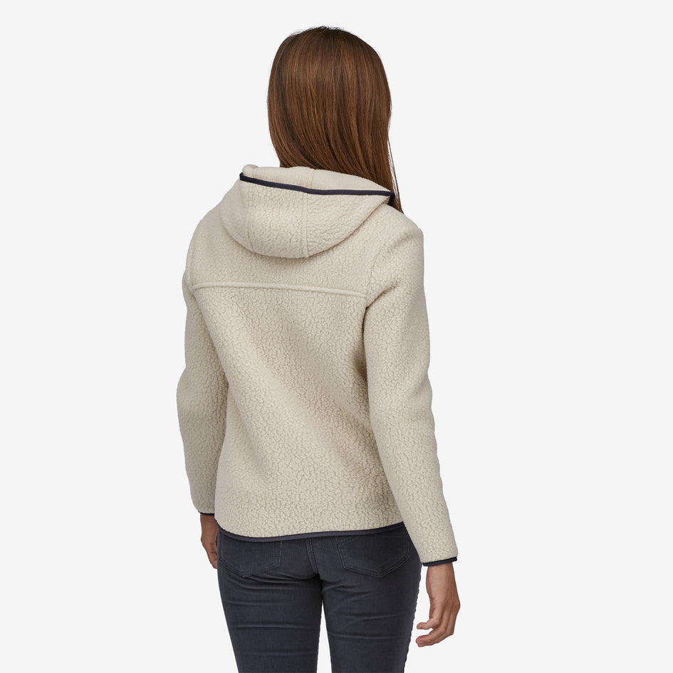 Retro Pile Hoody Women | BOTËGHES LAGAZOI