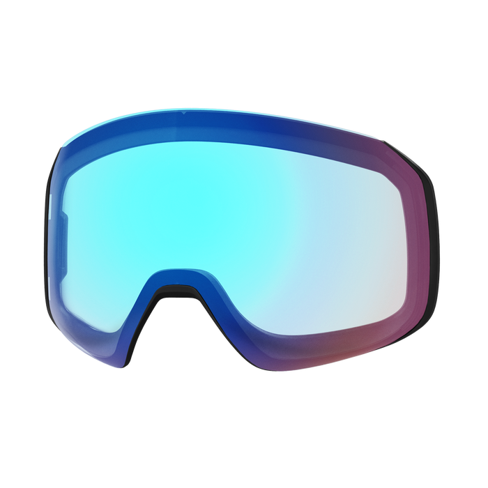 4D MAG S White Vapor W ChromaPop Sun Platinum Mirror Lens | BOTËGHES LAGAZOI