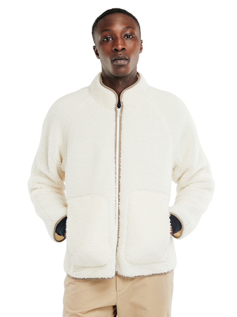 Veøy Pile Fleece Jacket Men | BOTËGHES LAGAZOI
