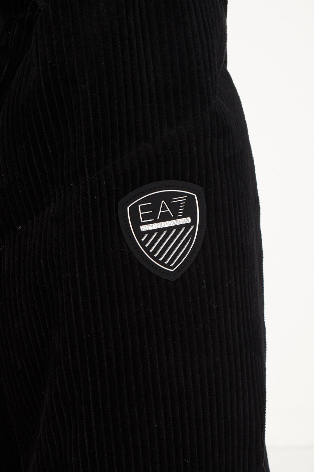 EA7 Corduroy Jacket Black Man | BOTËGHES LAGAZOI