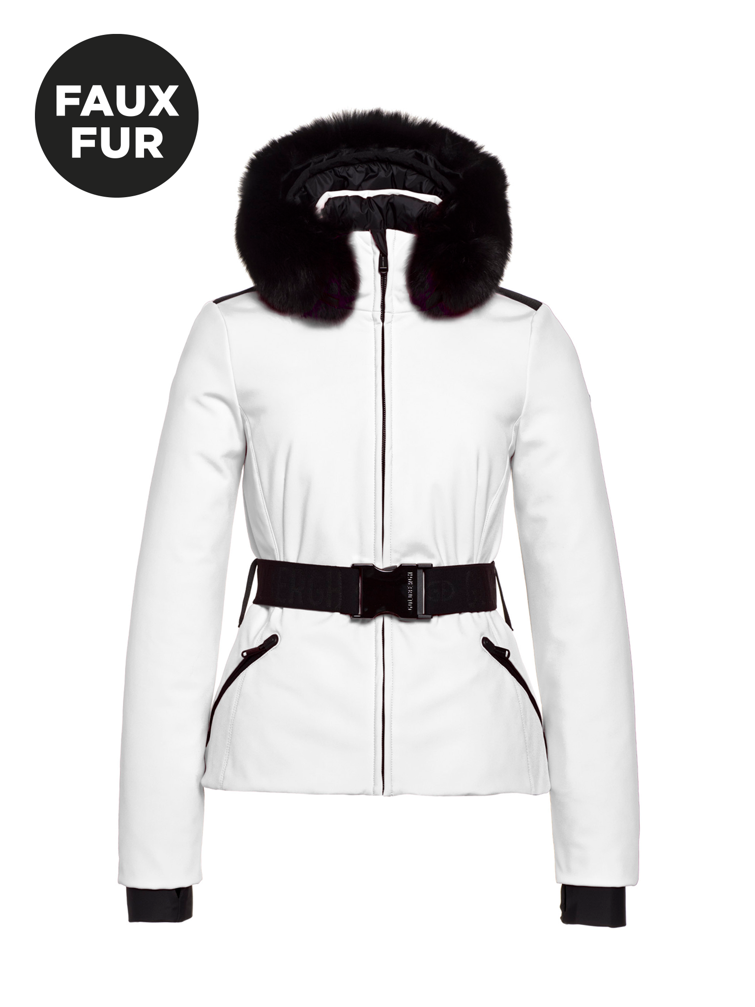 Hida Ski Jacket Faux Border W
