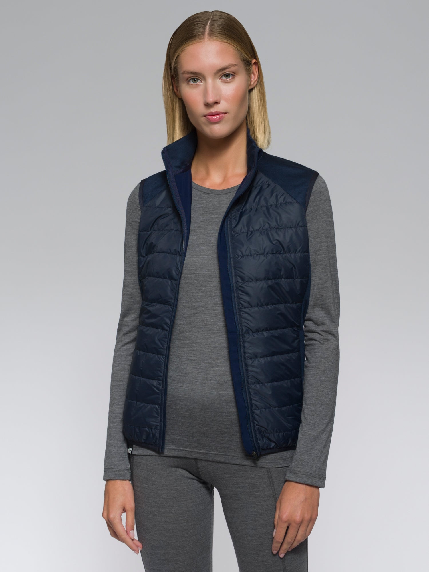 Iris Quilted Vest W