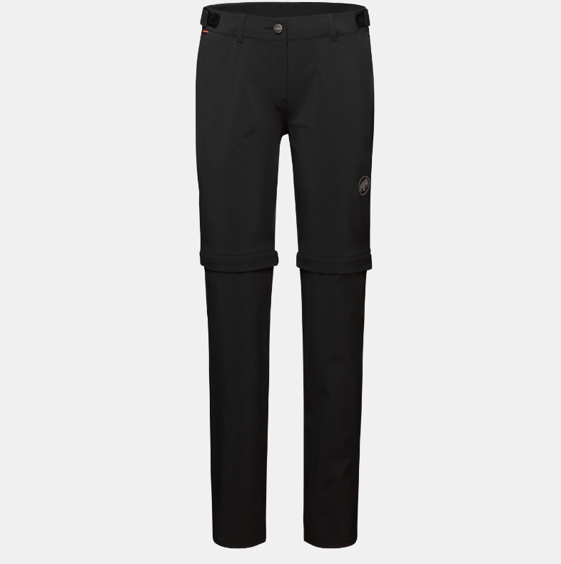 black Runbold Zip Off Pants W