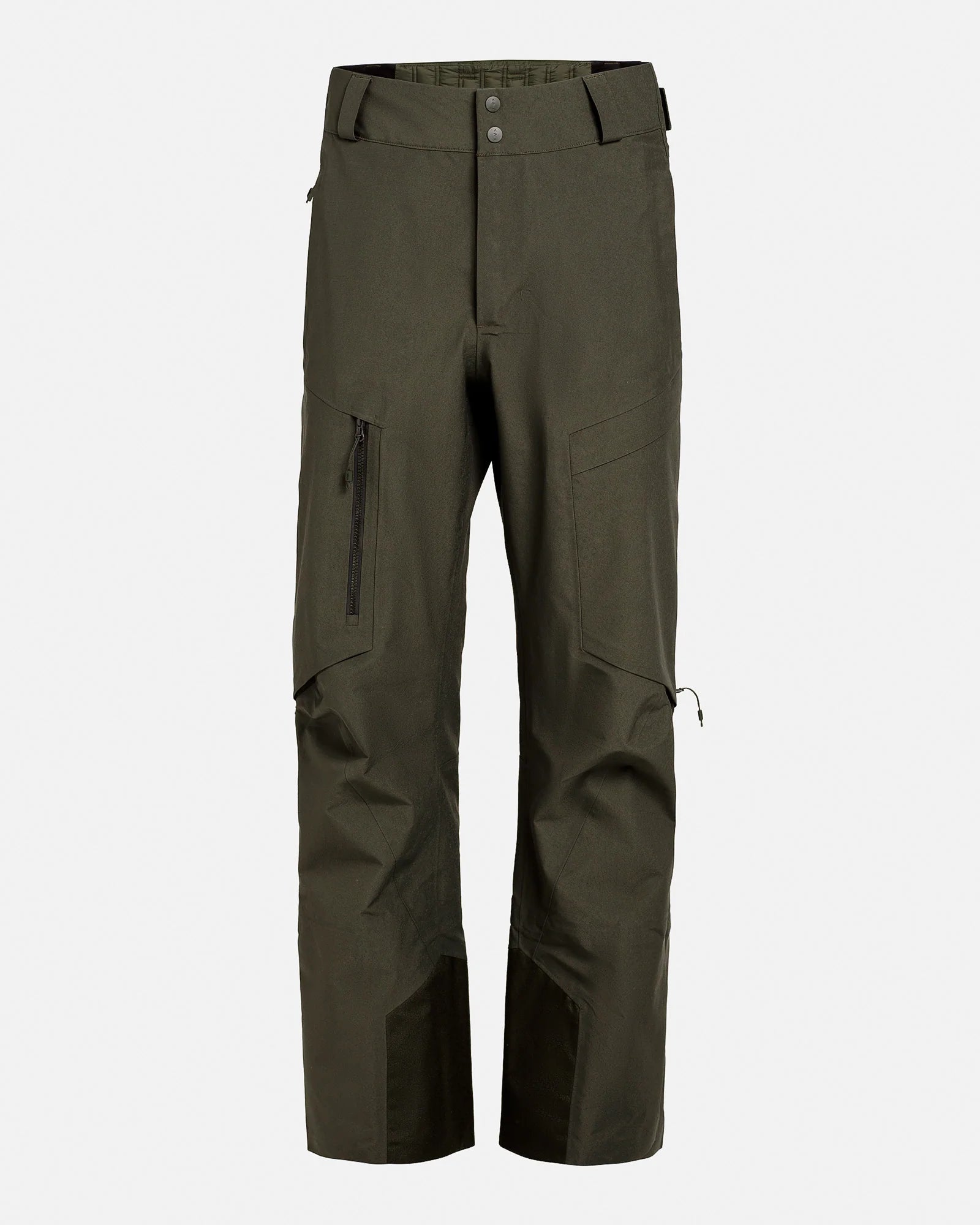 forest green Gore-Tex Pro 3L Shell Pant M