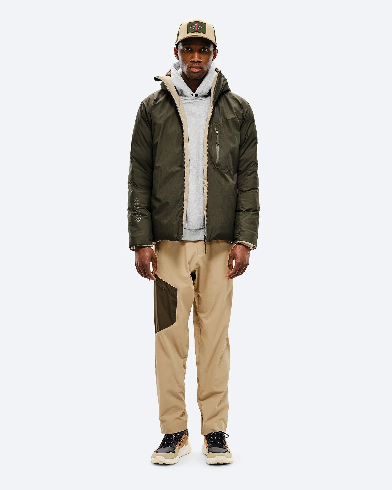 Gore-Tex Windstopper Reversible Down Jacket M