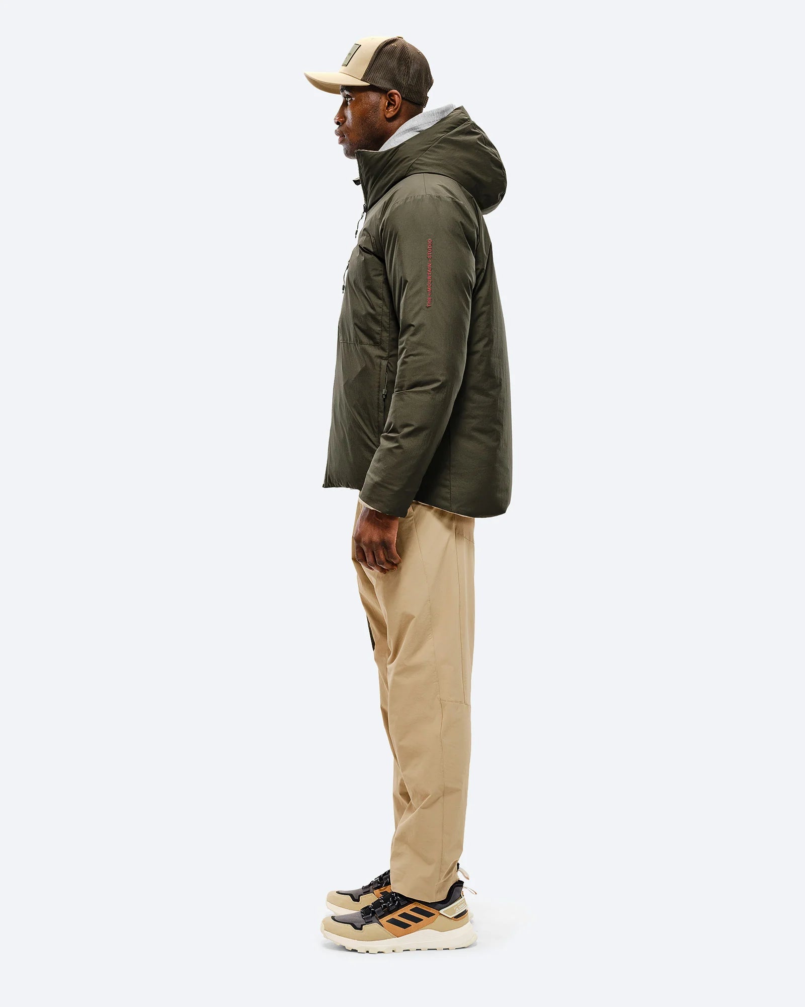 Gore-Tex Windstopper Reversible Down Jacket M