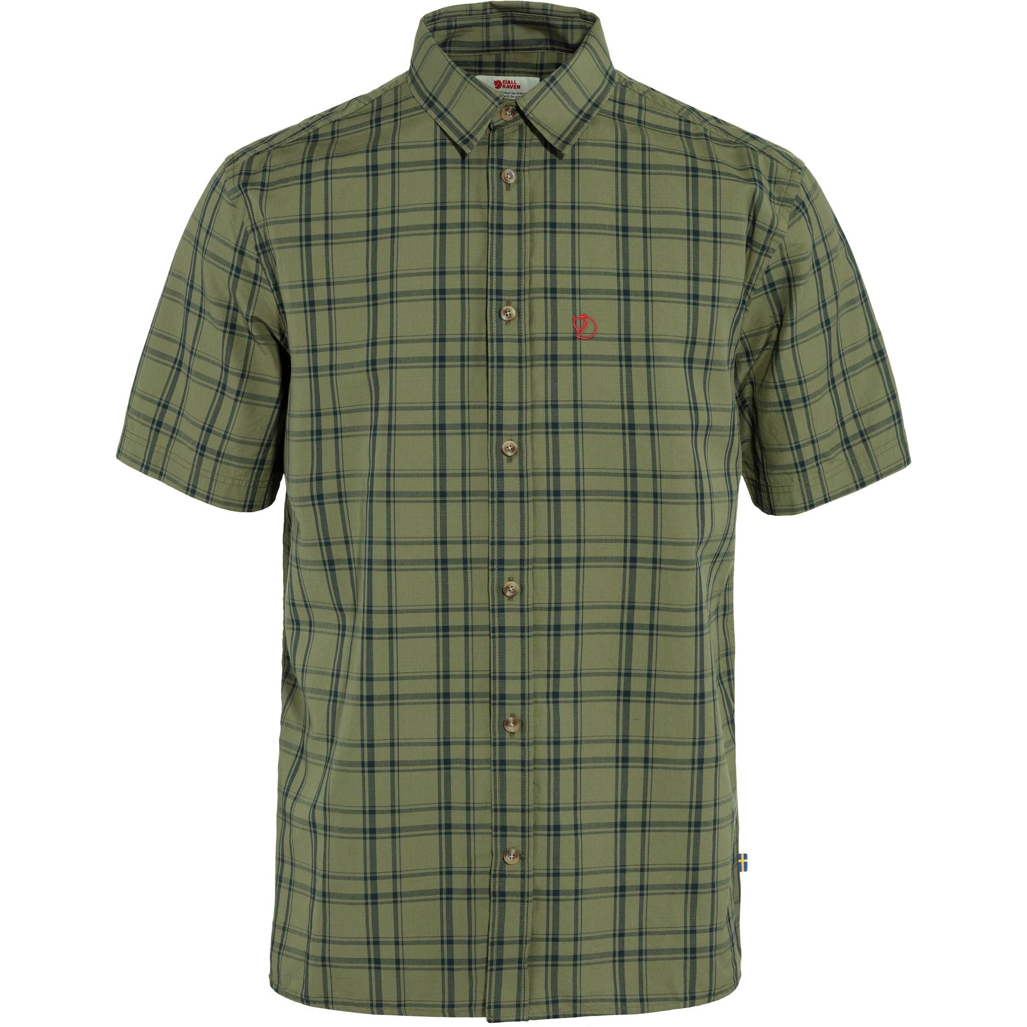green/dark navy Övik Lite Shirt SS M