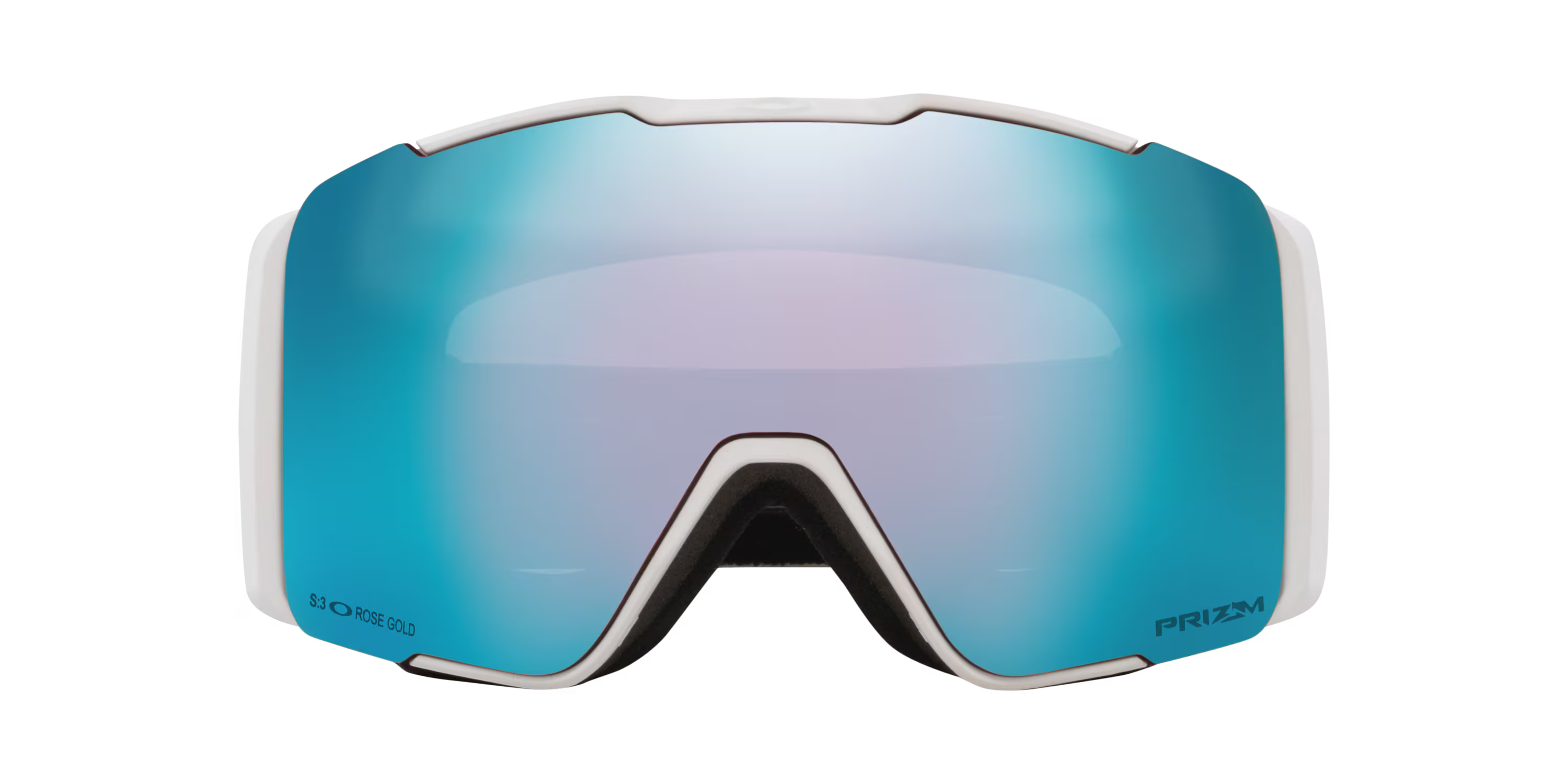 Line Miner Pro L - Matte White/Prizm Snow Sapphire Iridium