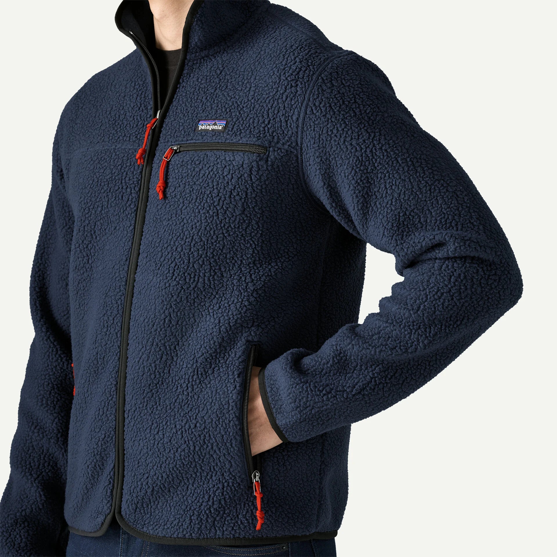 Retro Pile Fleece Jacket Man