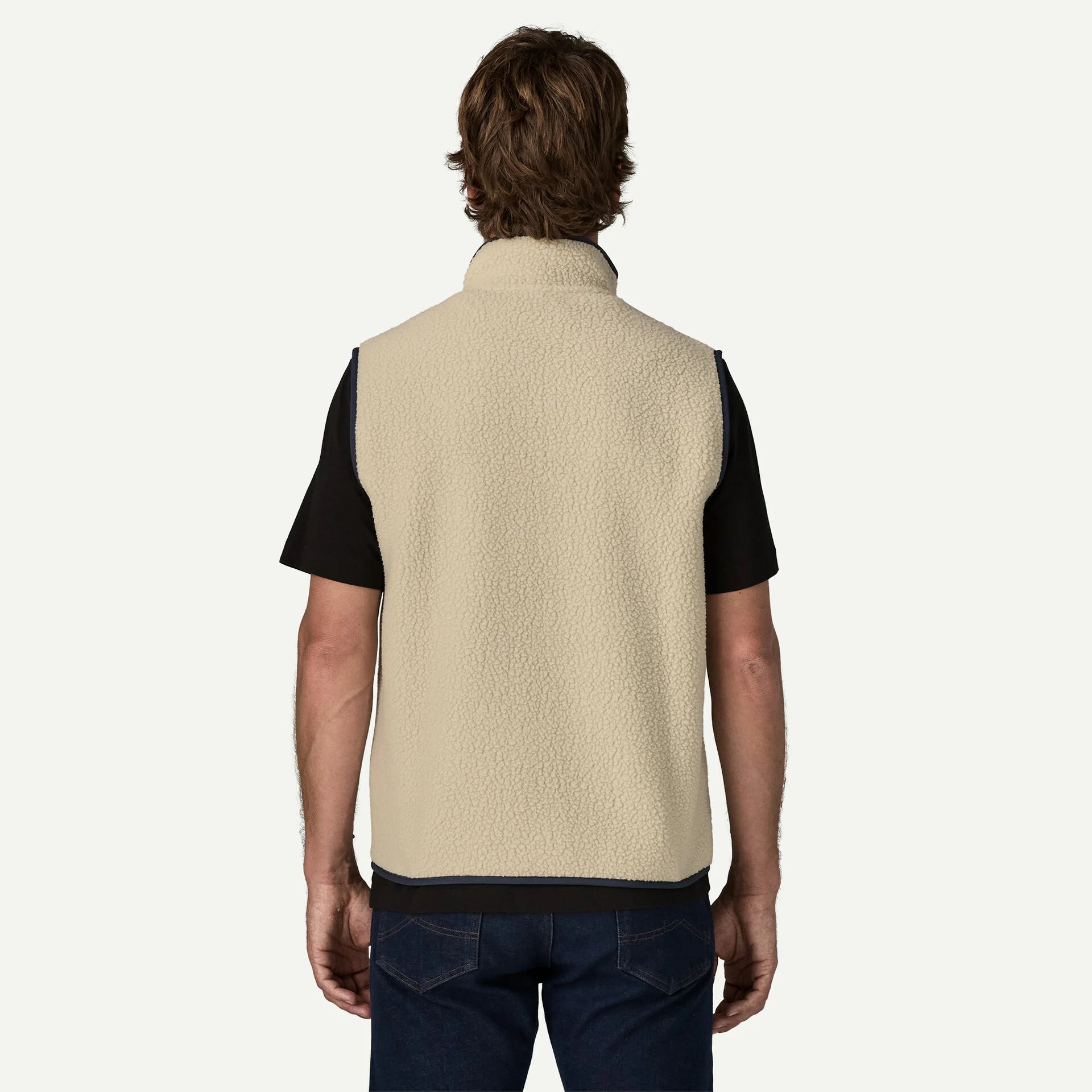 Retro Pile FLeece Vest Man