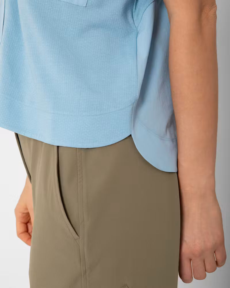 Ulli Mnt Travel SHort Sleeve Shirt Wmn
