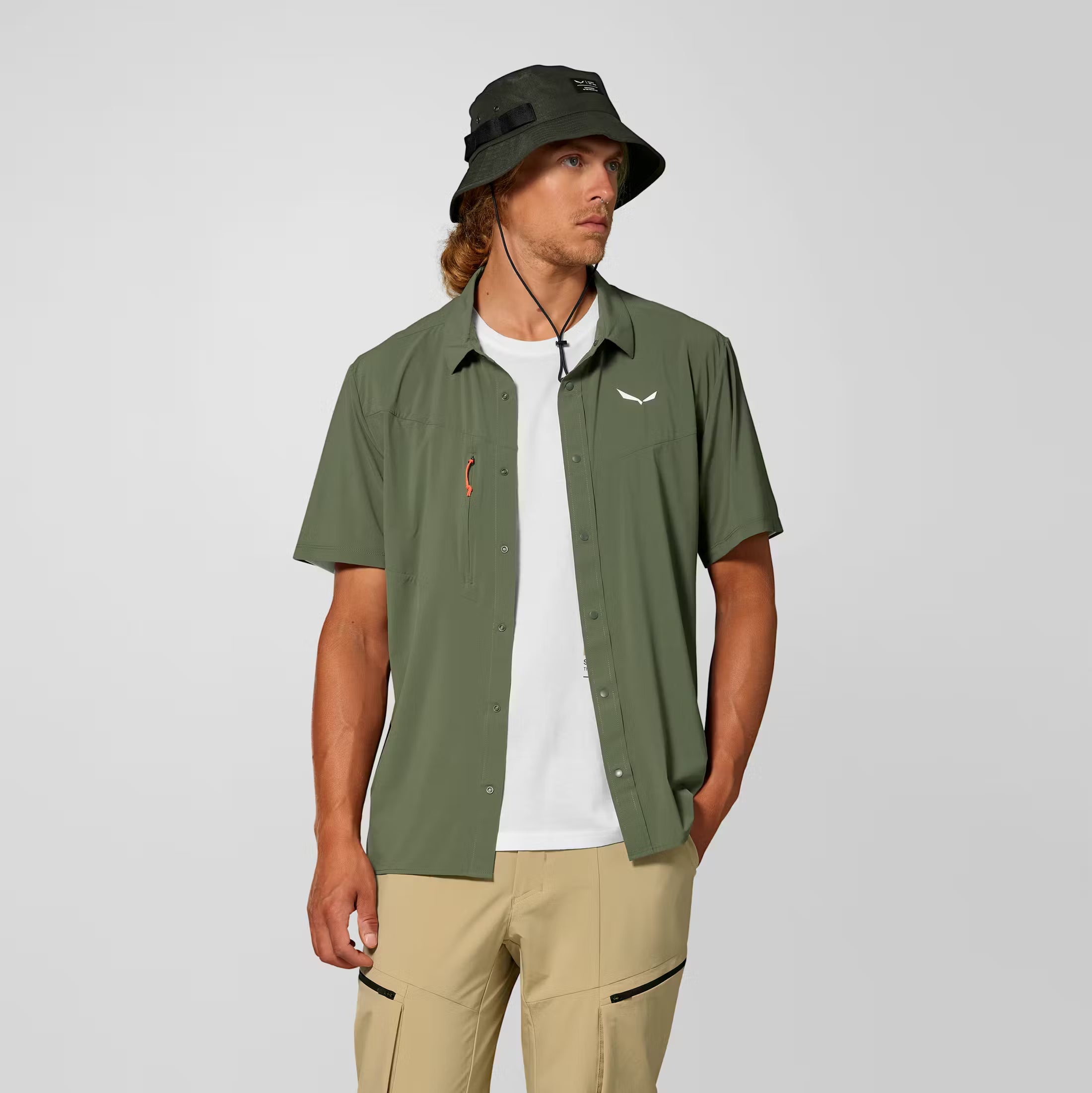 Puez Short Sleeve Shirt Man