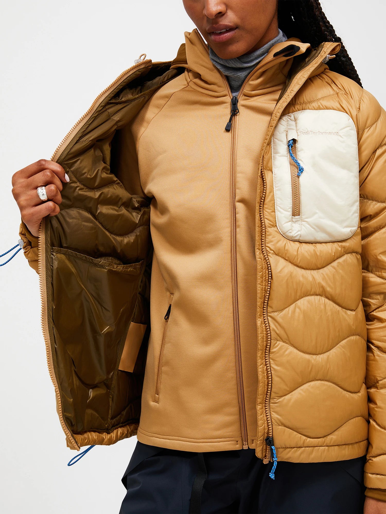Helium Utility Down Hood Jacket W