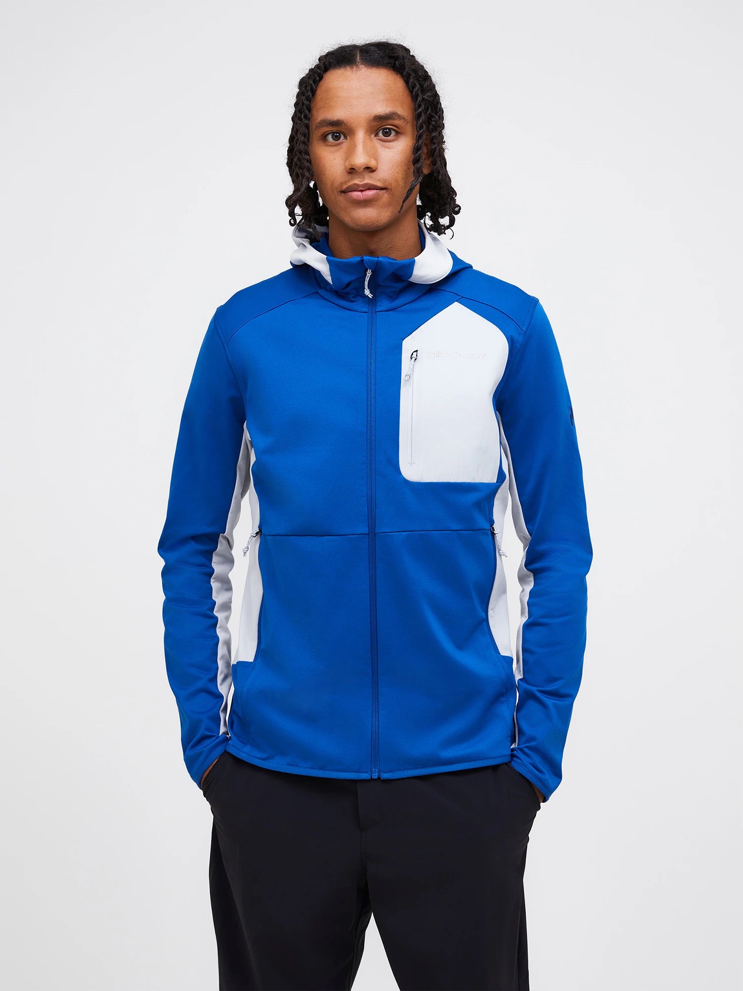 Utility Light Zip Hood Man