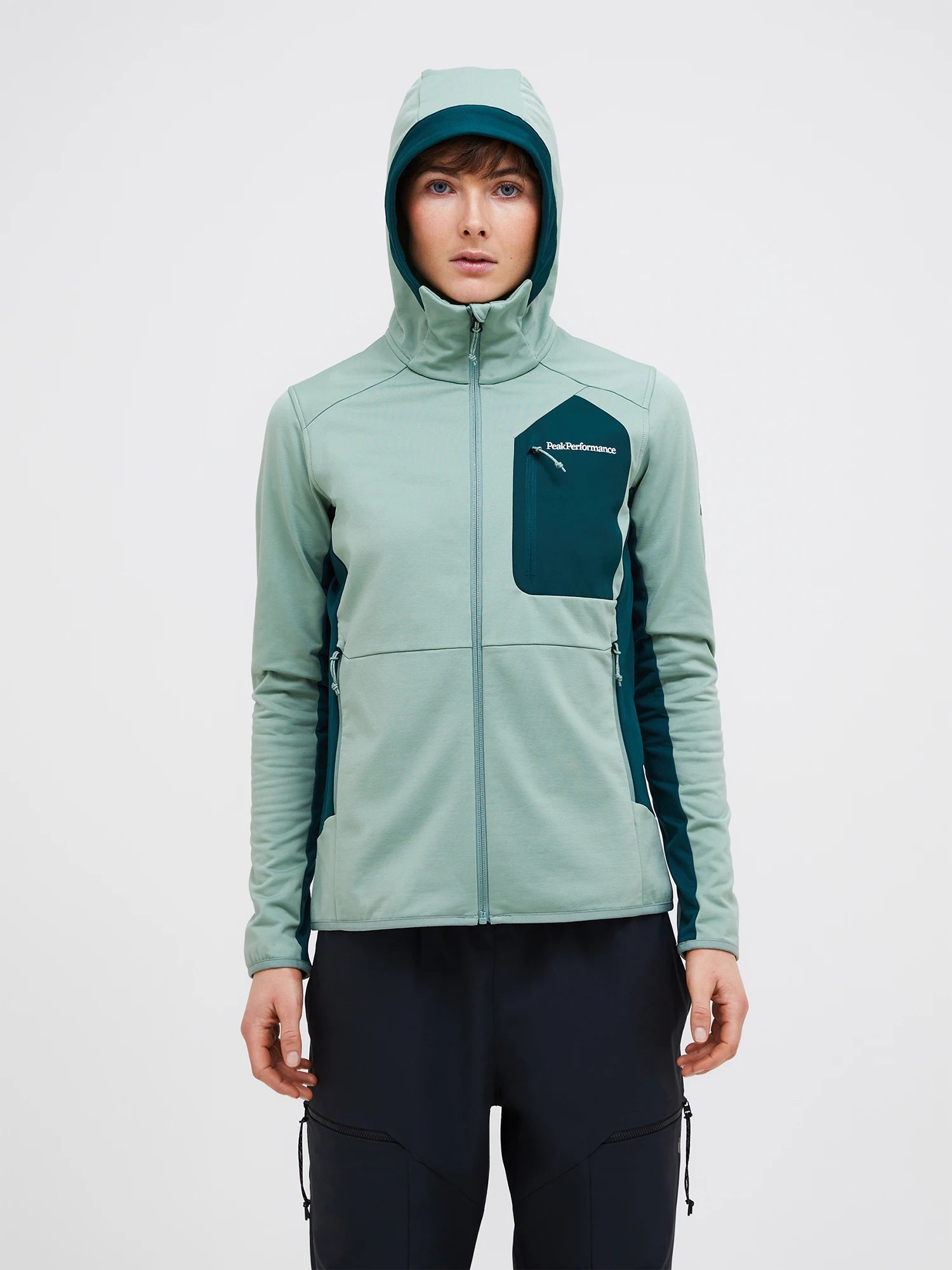 Utility Light Zip Hood Wmn