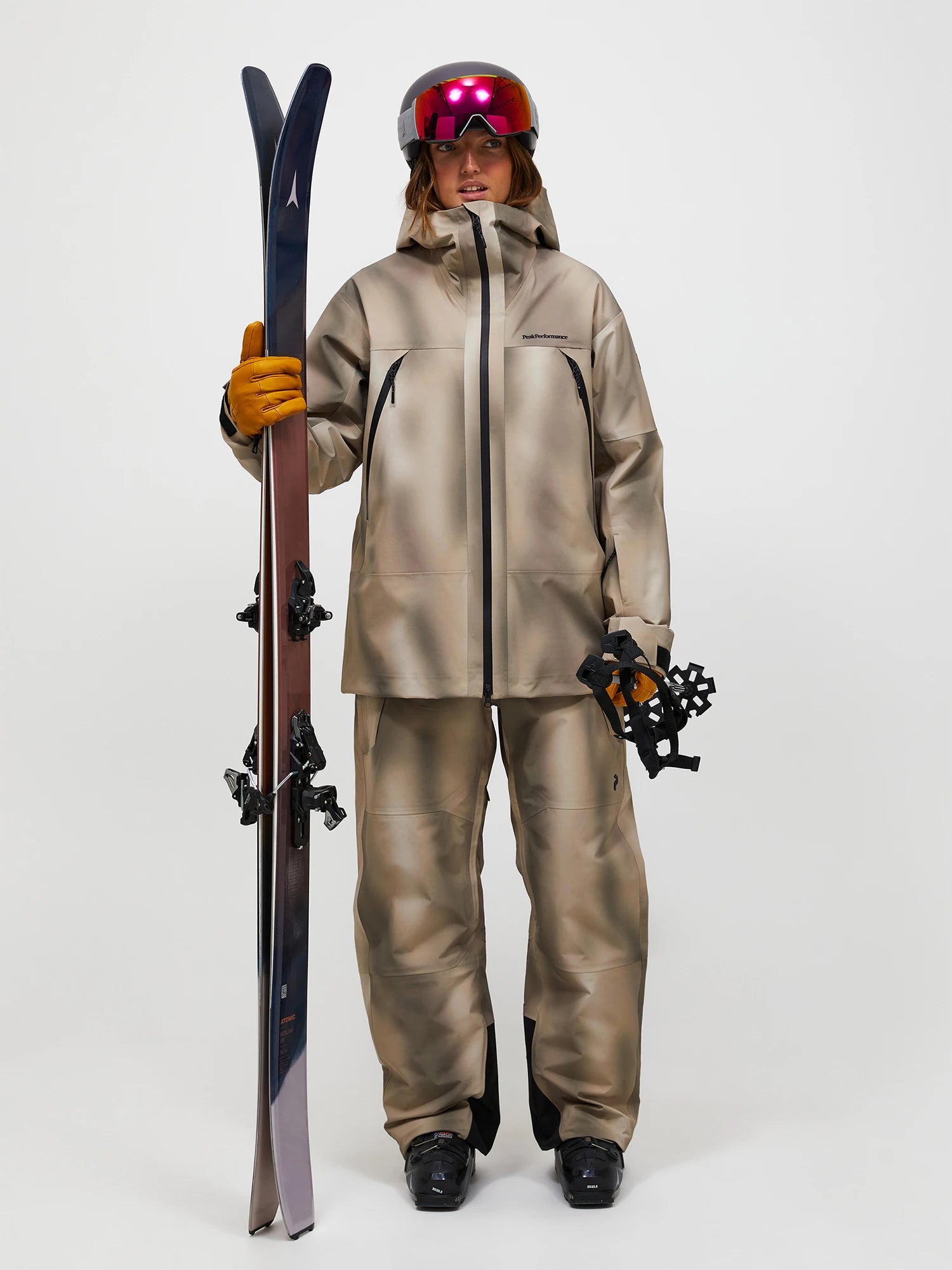 Edge 3L AOP Shell Jacket Wmn
