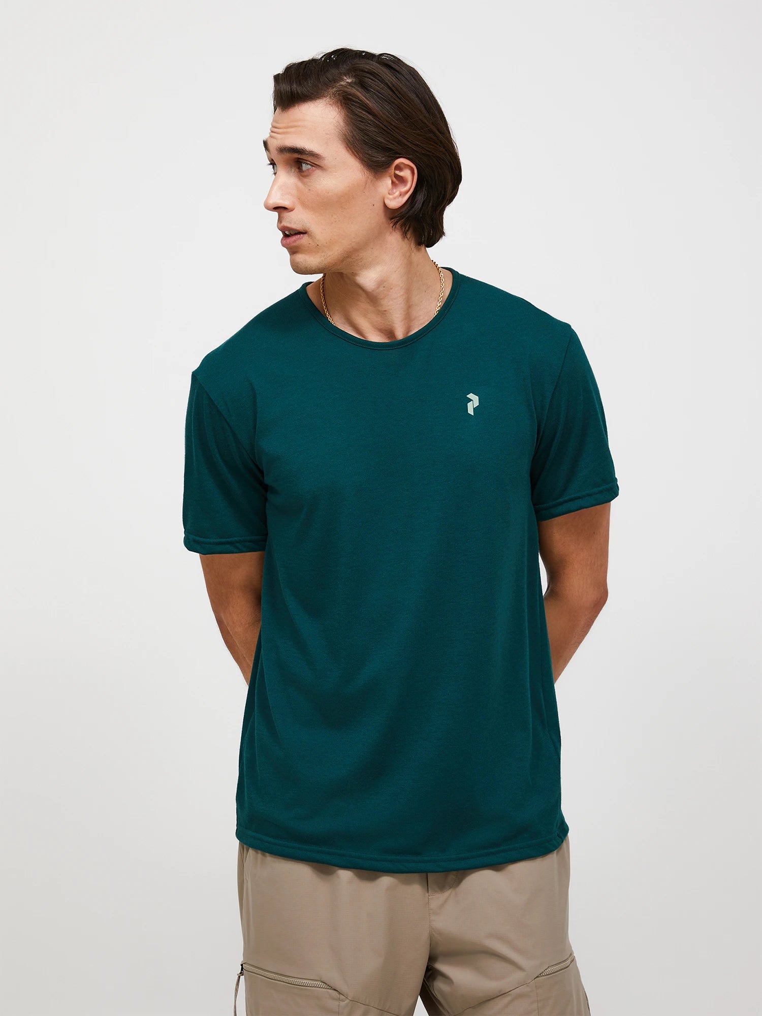 Wool-blend Shortsleeve Man