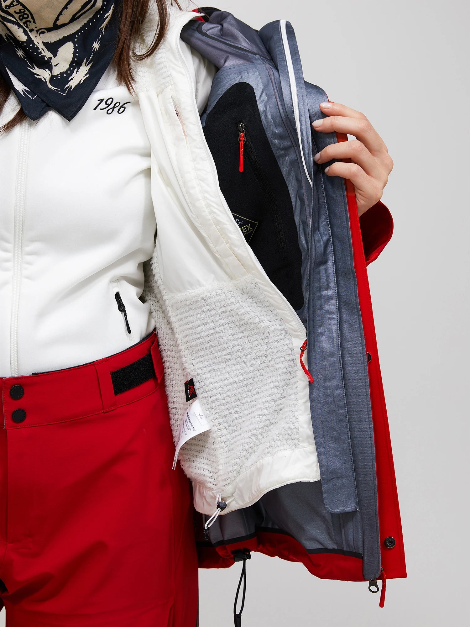 40Y R&D Long Gore-Tex 3L C-Knit Shell Jacket Wmn