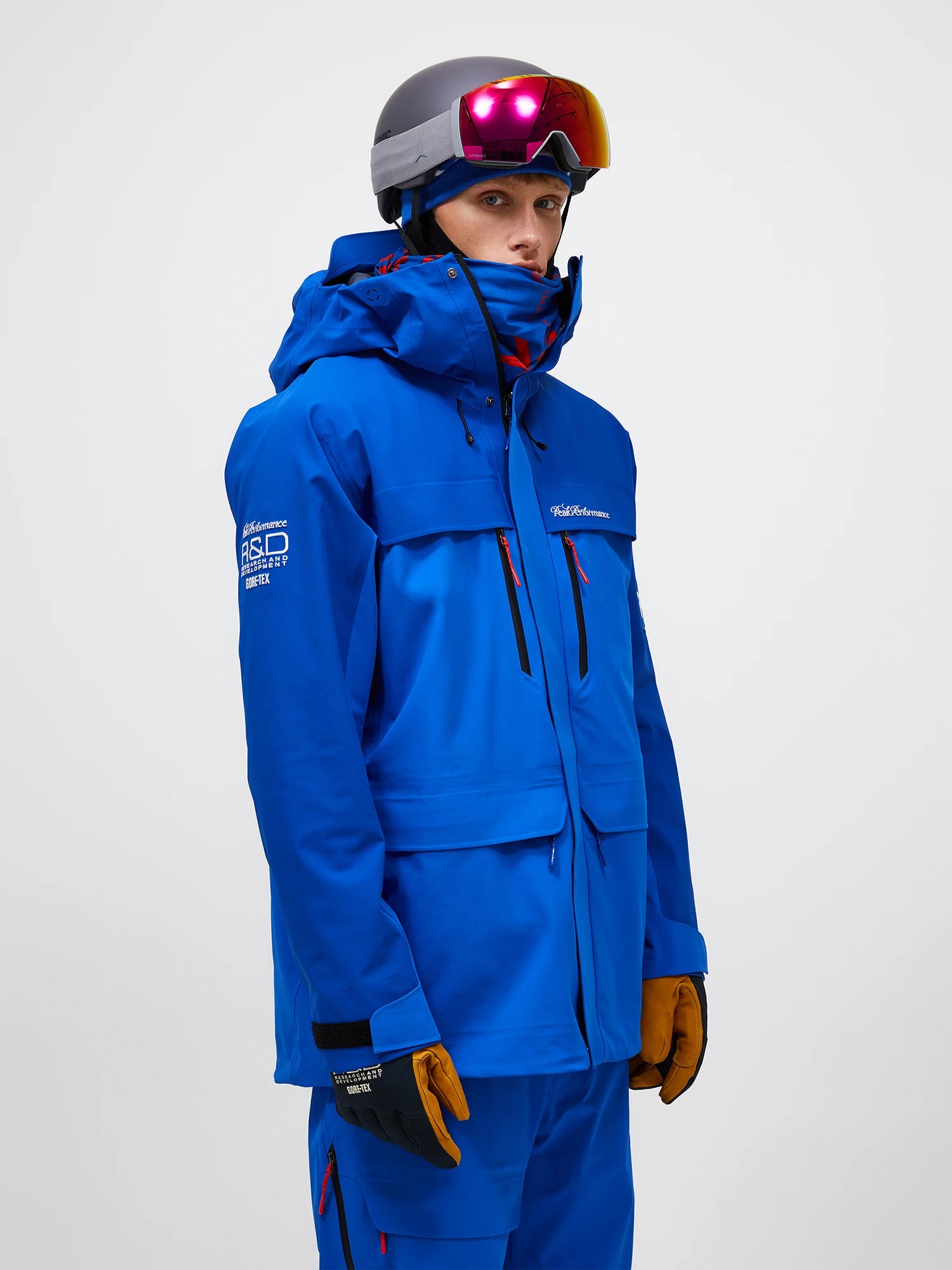 40Y R&D Long Gore-Tex 3L C-Knit Shell Jacket Man