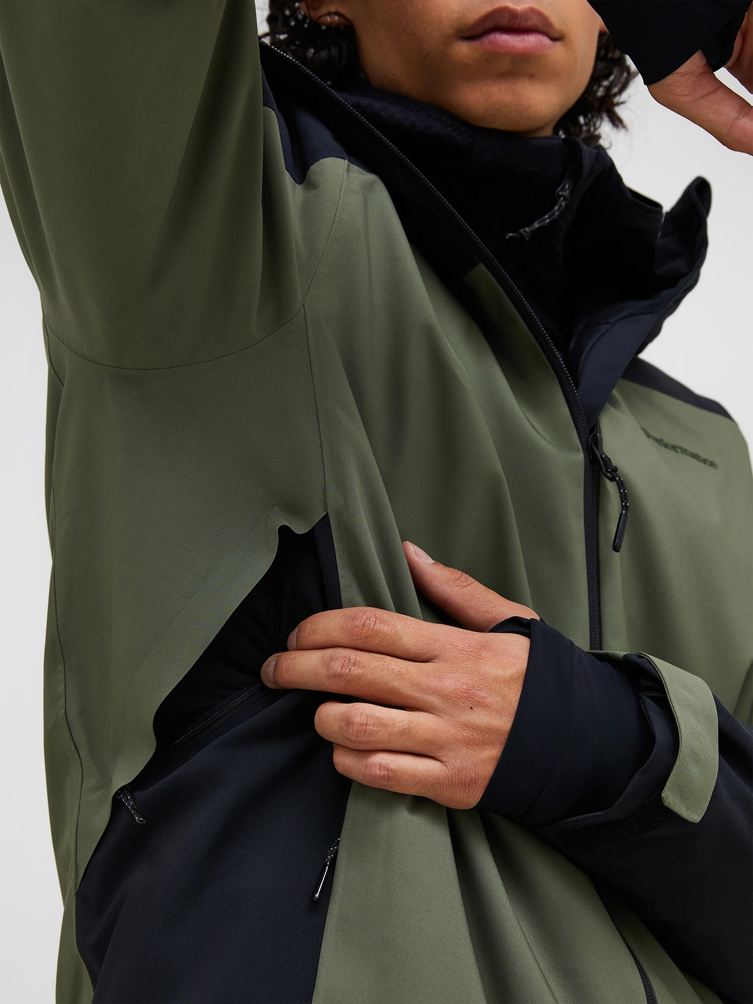 Maroon Blocked Hipe 2L Insulated Jacket Man