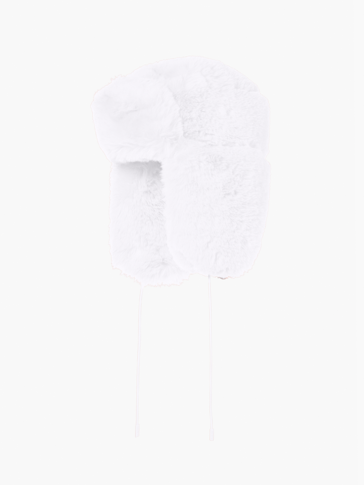 Cher Fluffy Aviator Hat W