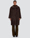 Coat in Curly-Effect Faux Fur Wmn