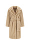Coat In Alternative Mink Fur W