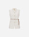 Gilet Con Cintura Wmn