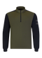 Microfleece T-Neck Half Zip Man