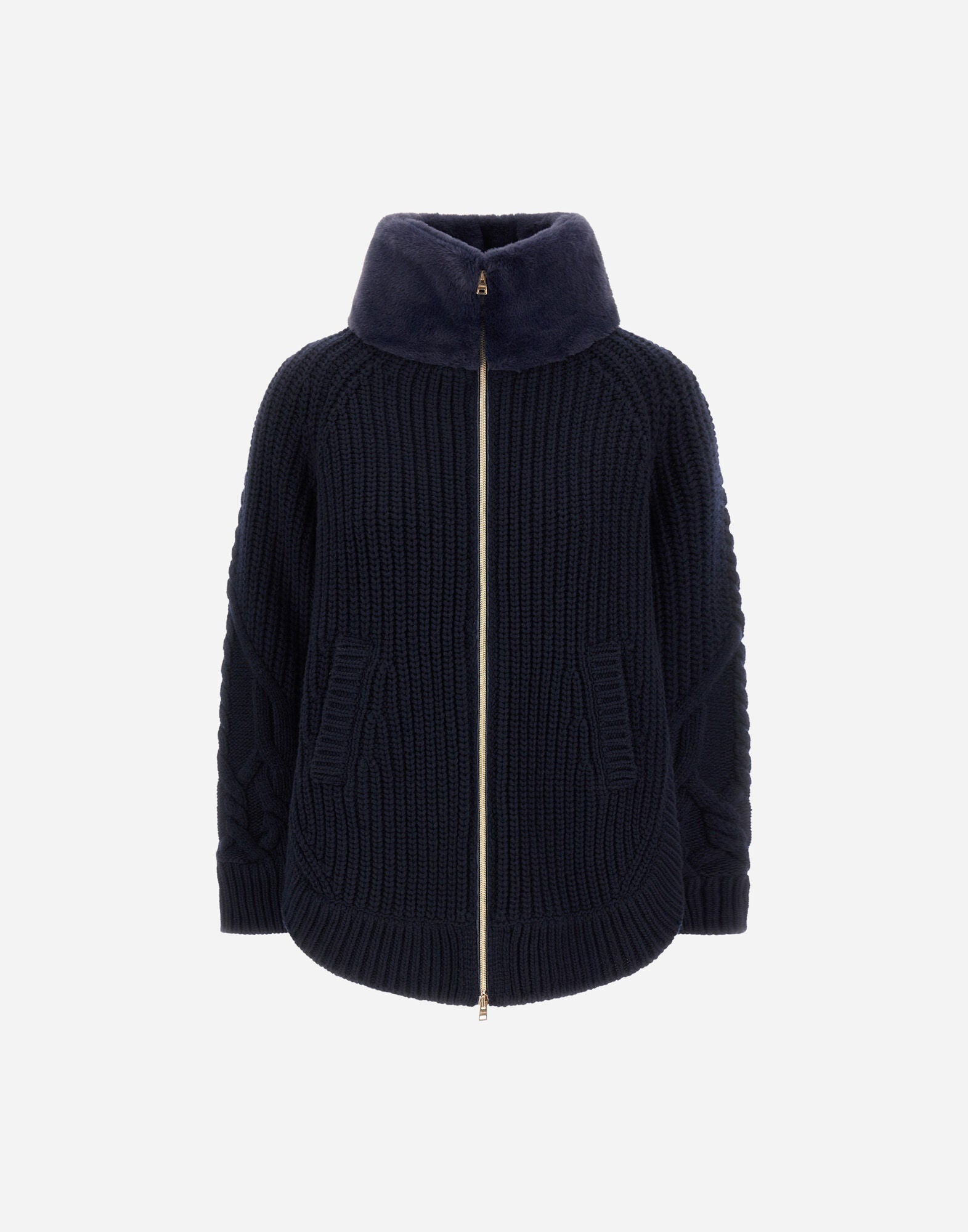 Wool Jacket Raised Texture Wmn