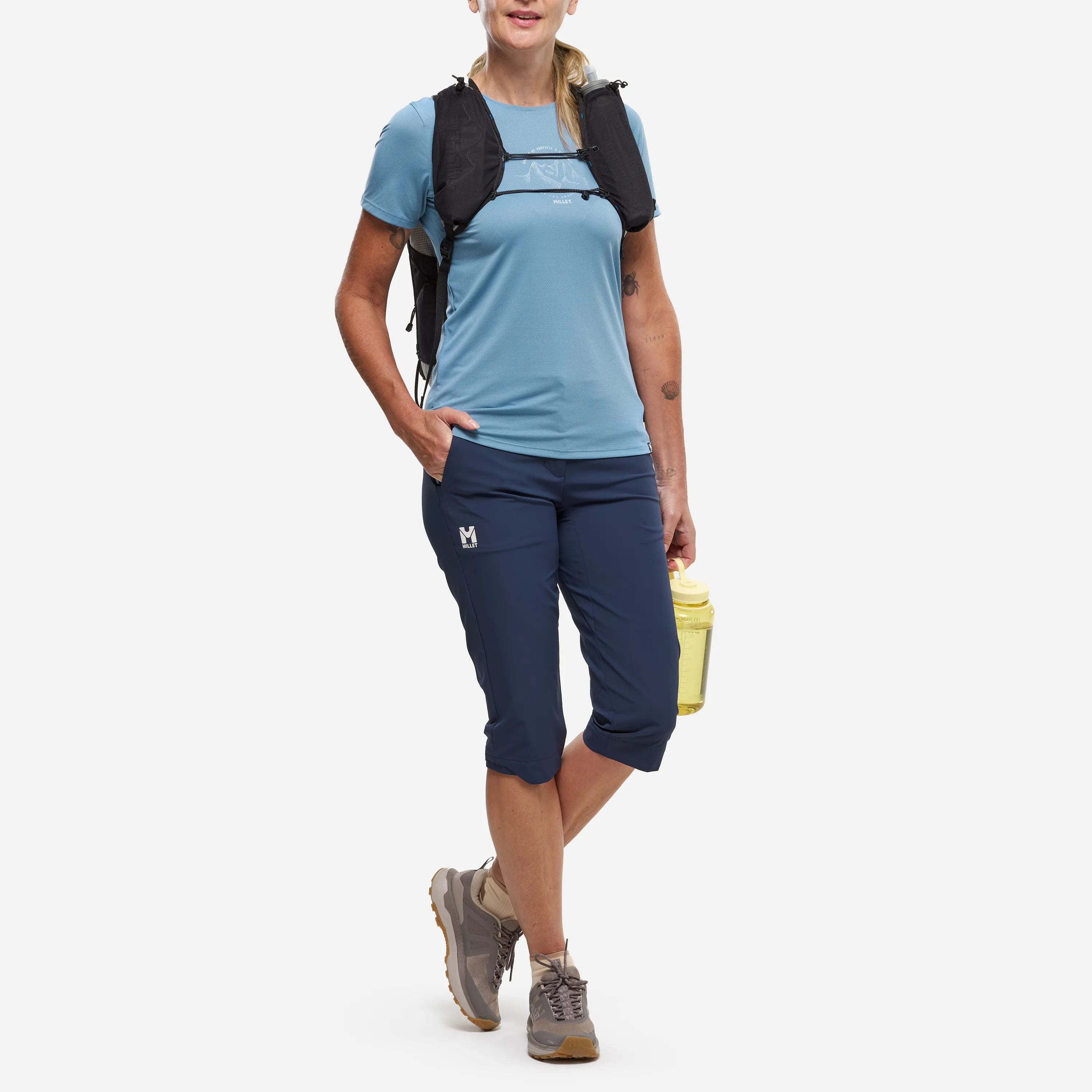 Ubic Stretch 3/4 Pant Wmn