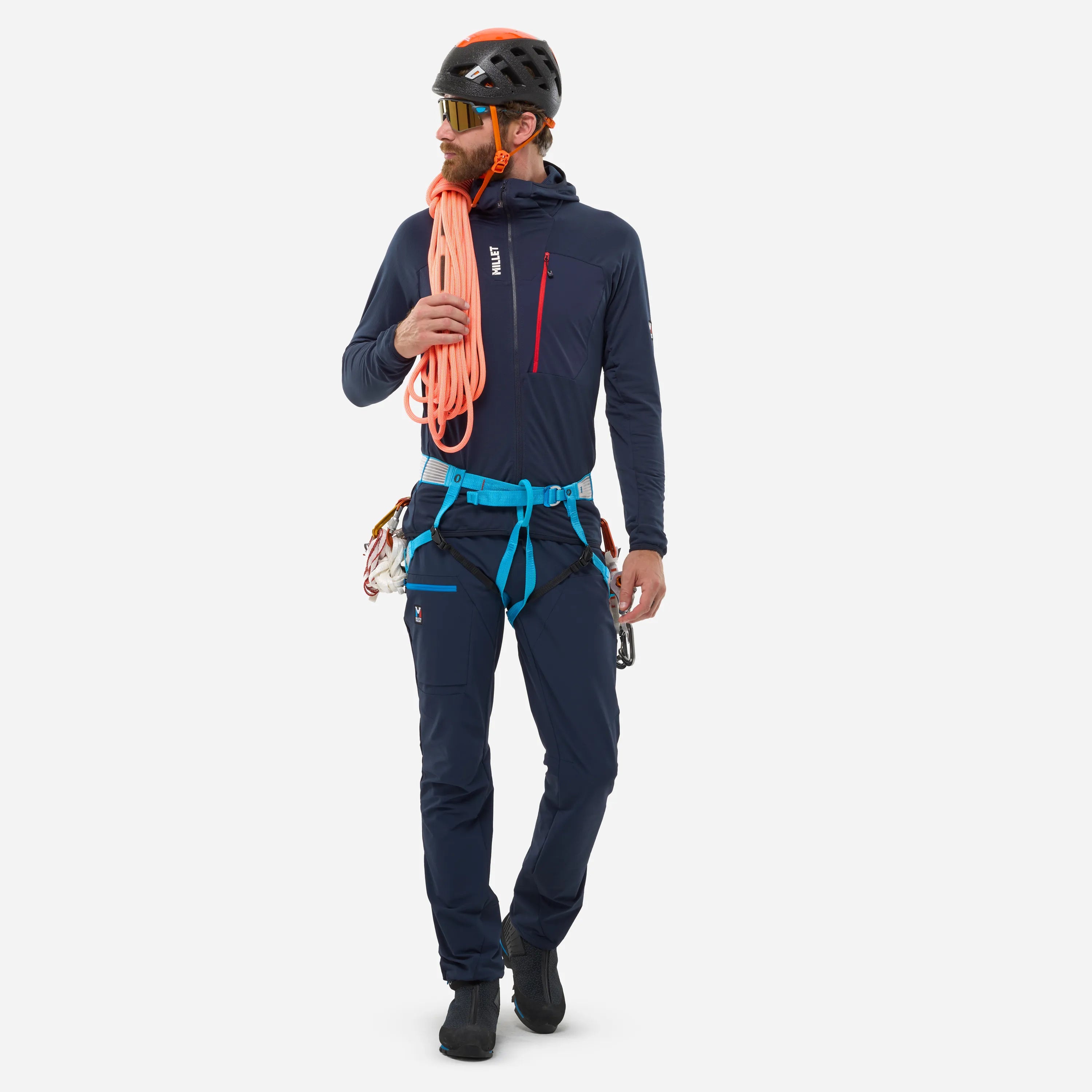 Trilogy Icon Lightgrid Hooded Man