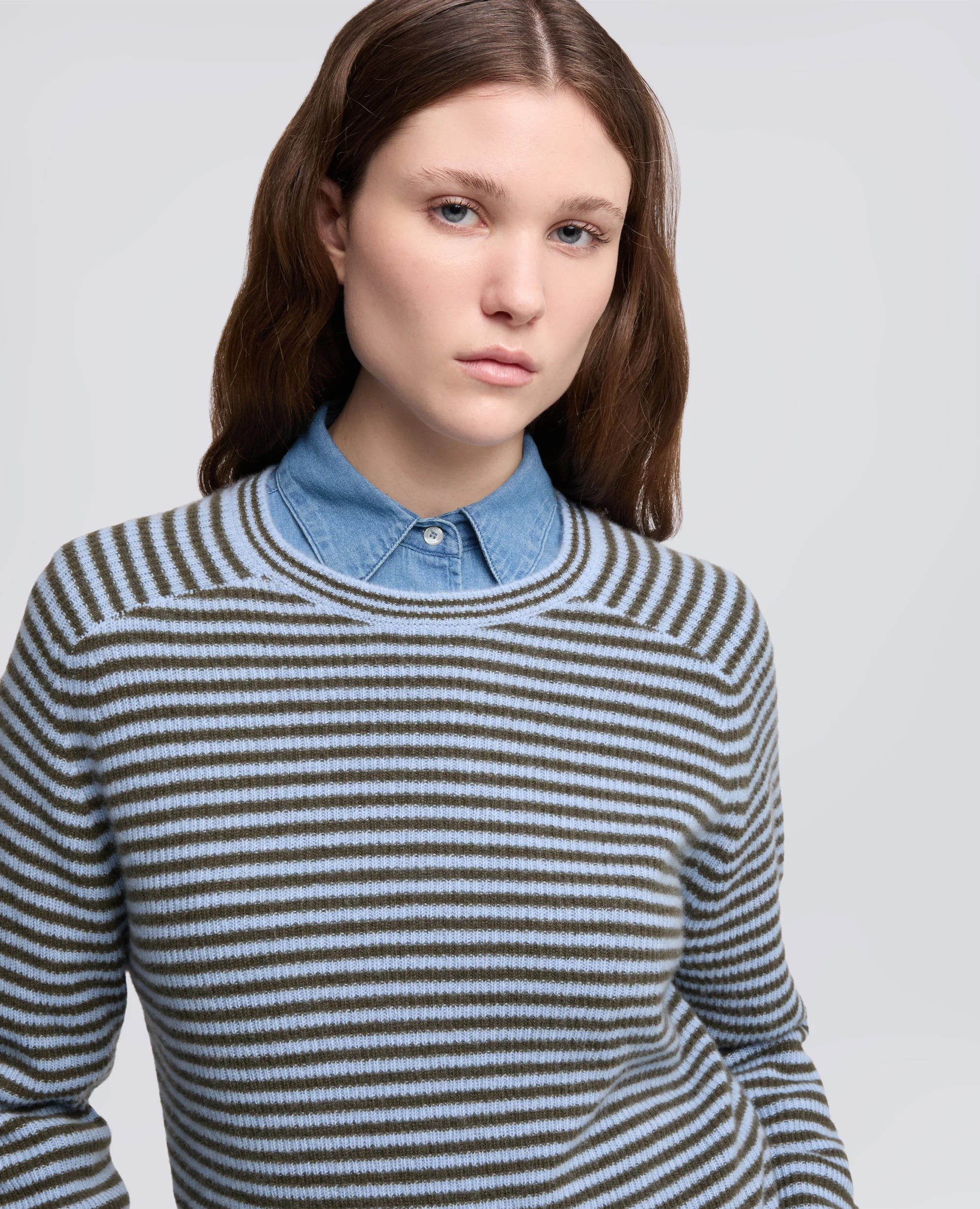 Maglia Girocollo in Cashmere Wmn
