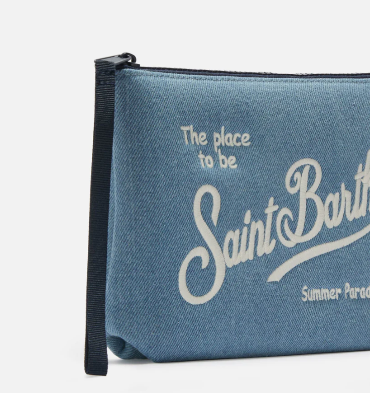 Aline Denim Pochette Blue