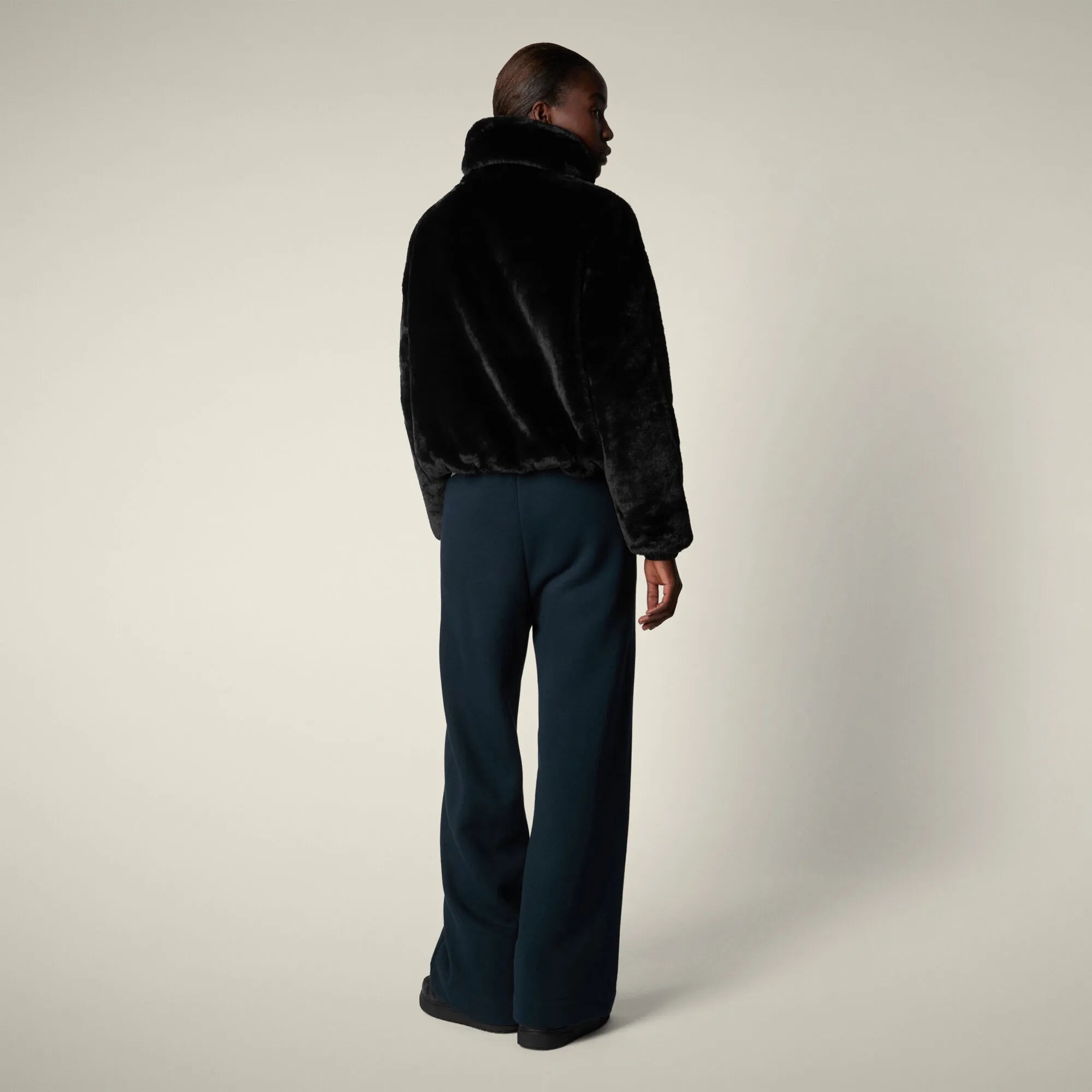 Jeon Reversible Faux Fur Jacket W