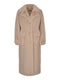 Coat in Faux Mink Fur W