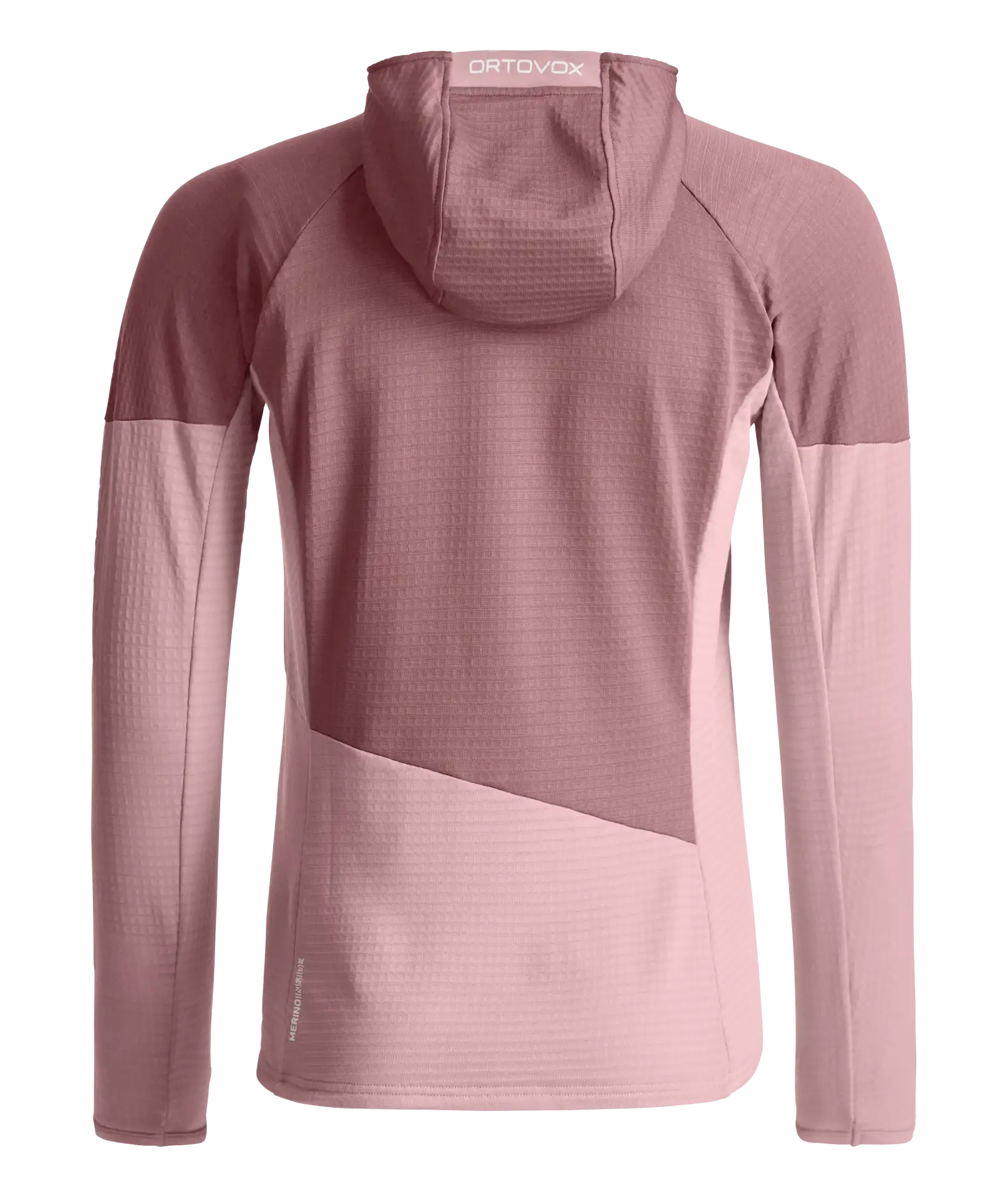 Fleece Light Grid Hoody Wmn