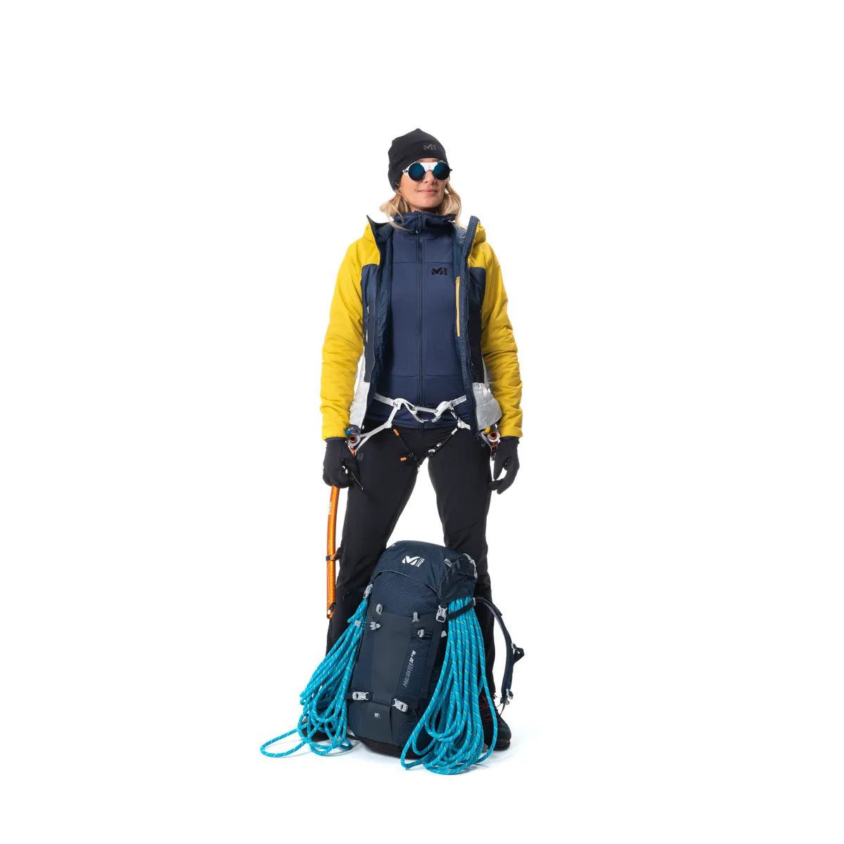 Fusion Grid Hoodie Jacket Woman | BOTËGHES LAGAZOI