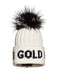 Goldbergh HODD Beanie Real Raccoon Fur | Lagazoi Shop | BOTËGHES LAGAZOI